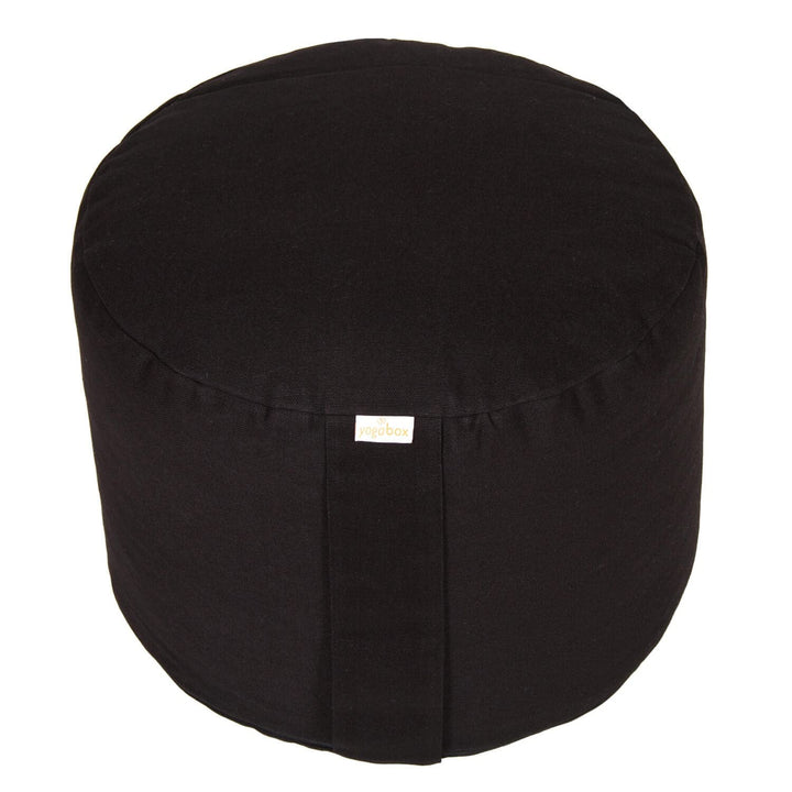 Yogabox Hochwertiges Meditationskissen Rondo Big - Yogakissen extra hoch Bezug und Innenkissen 100%