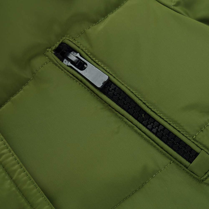 amropi Mädchen Daunenjacken mit Fell Kapuze Lang Winterjacke Kälteschutz Wasserabweisend Verdickte D