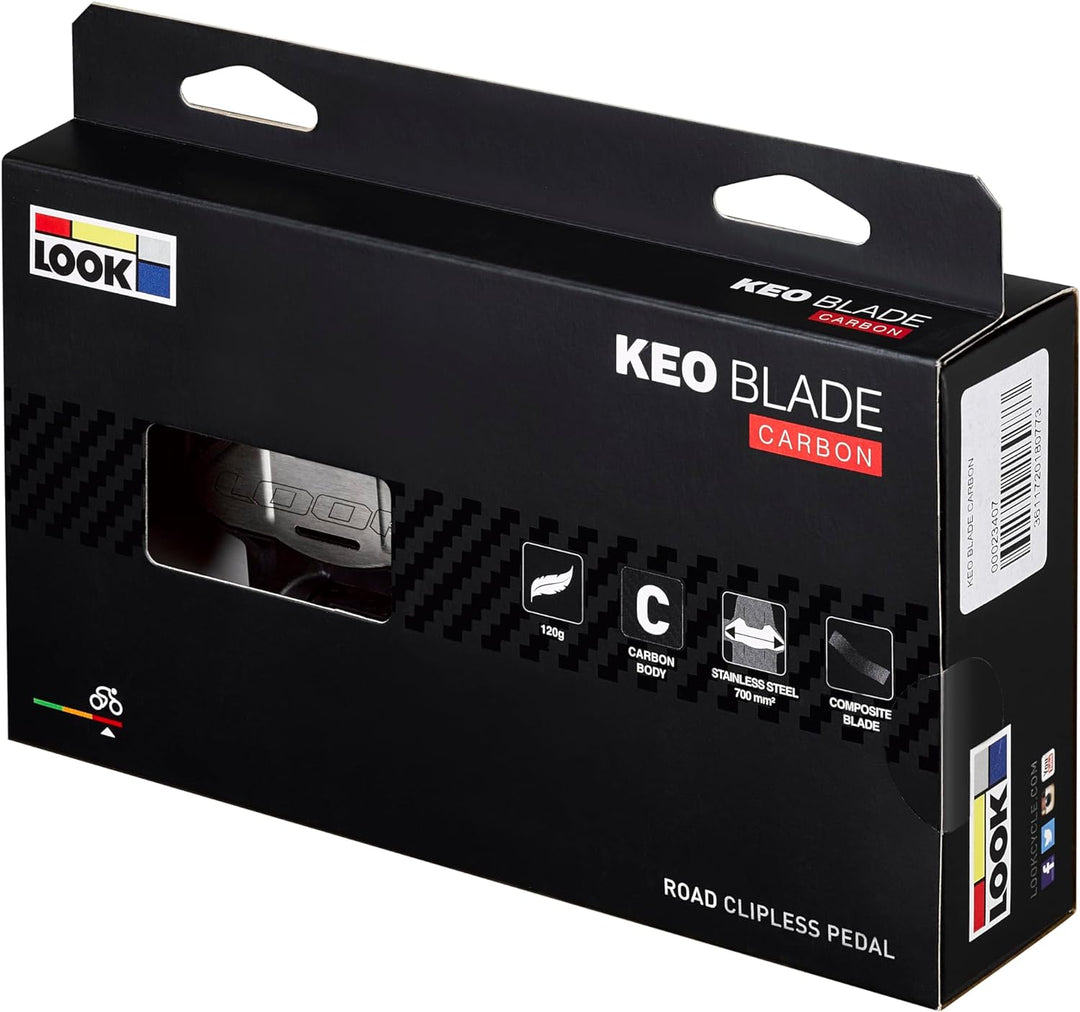 LOOK Cycle - KEO Blade Carbon Ceramic Ti Rennrad-Pedale - Sehr leistungsstarke Rennrad-Pedale - extr