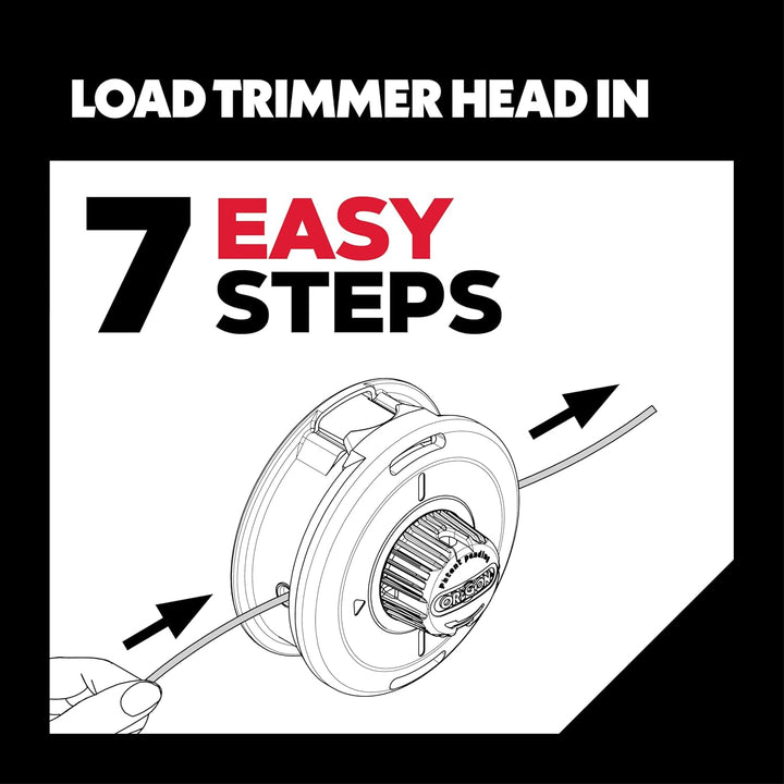 Oregon Universal-Fadenkopf Tap & Go, geeignet für die meisten Freischneider/Rasentrimmer mit geradem