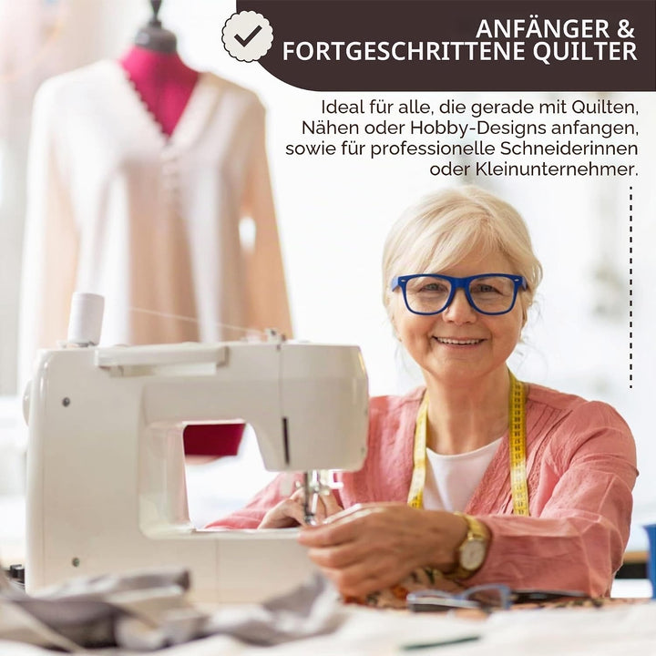 Tinyspool & Co. Jelly Roll Stoffstreifen zum Quilten, Basteln und Nähen, 40 Streifen sortiertes Bünd