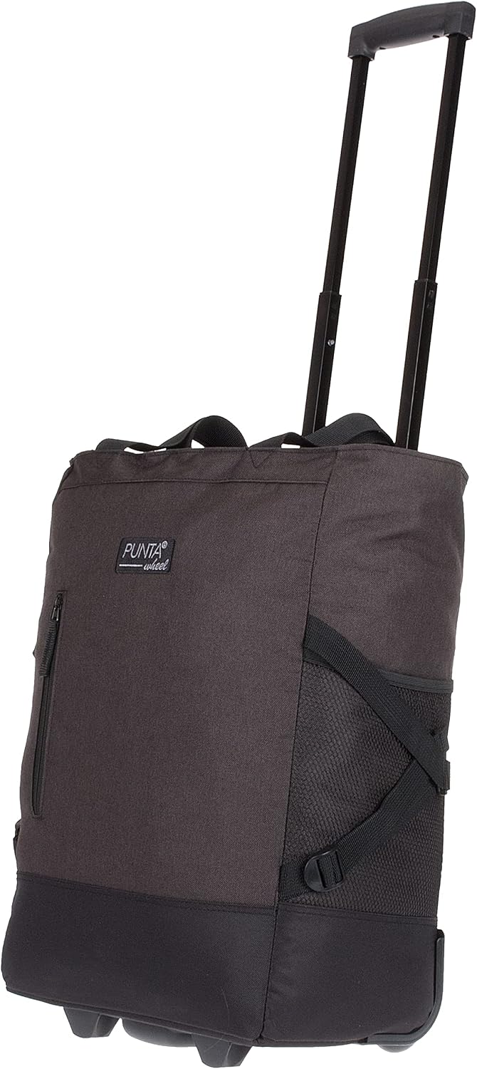 Punta Wheel Shoppingtrolley Einkaufstrolley 10183-0100 TT Black +TK | Einkaufsroller Einkaufswagen S