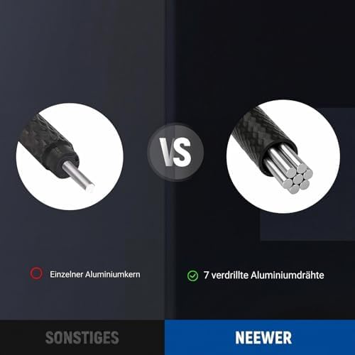 NEEWER Flexibles Handy Stativ, Kleiner Mini Kamera Webcam Tischständer, versteckter Handyhalter und