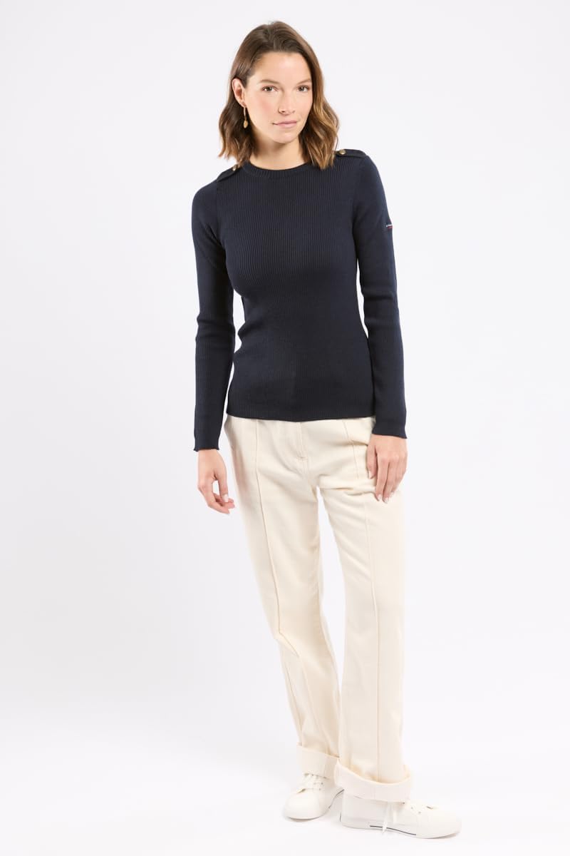 Armor Lux Damen Pull Marin Redon Femme Pullover S Rich Navy, S Rich Navy