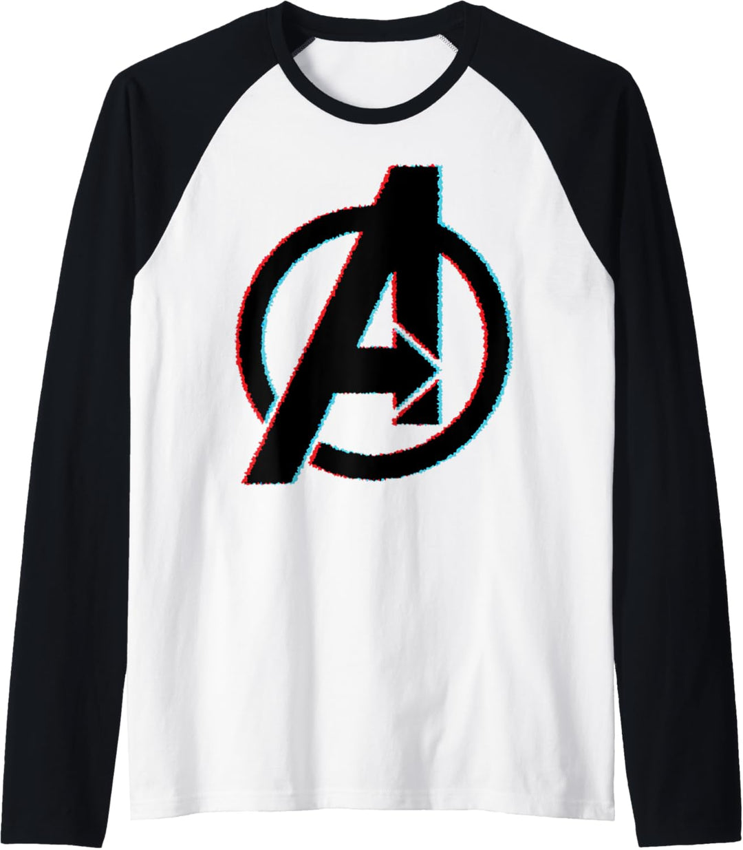 Marvel Avengers 3D Color Pop Logo Raglan