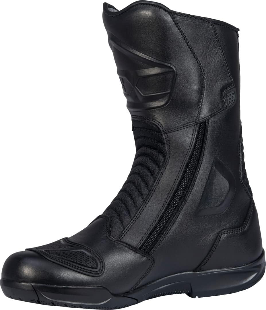 IXS 2-Zip-SYM 2.0 Motorradstiefel, schwarz, 43