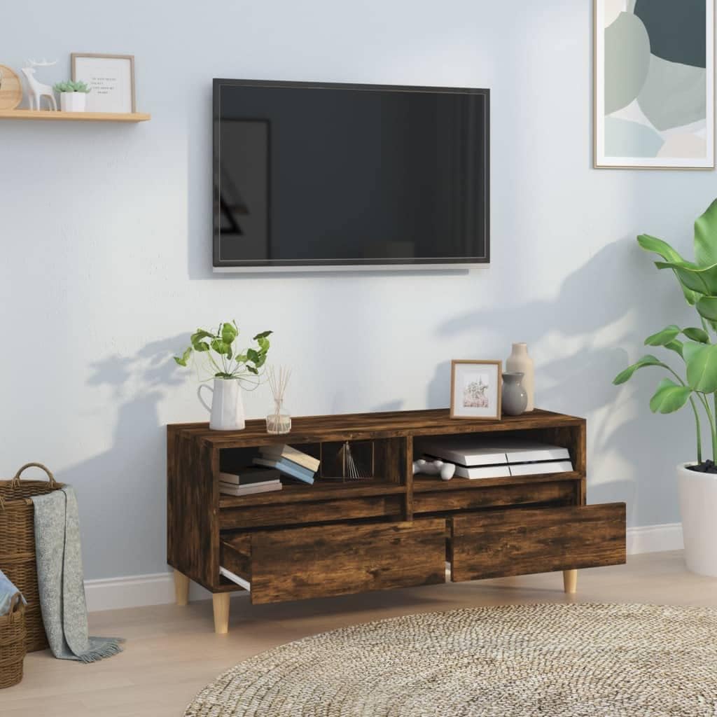 Tidyard TV-Schrank TV-Ständer Medienschrank Lowboard Sideboard Fernsehschrank Fernsehtisch HiFi-Schr