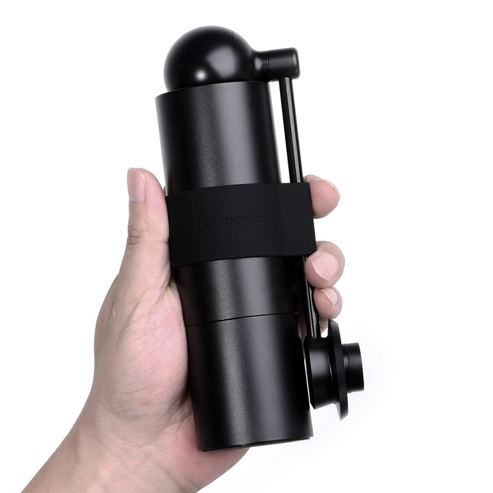 Normcore Manuelle Kaffeemühle V3, Hand-Kaffeemühle mit 46 mm zeitgenössischem konischem Fräser, inte