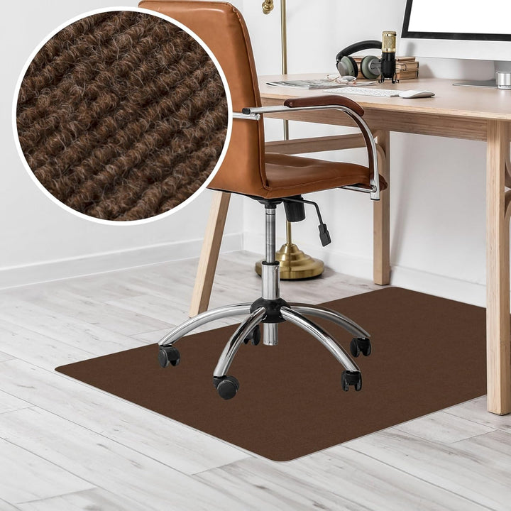 ANRO Bodenschutzmatte Bürostuhl Unterlage Schreibtischstuhl Unterlage Bürostuhl Teppich rutschfeste