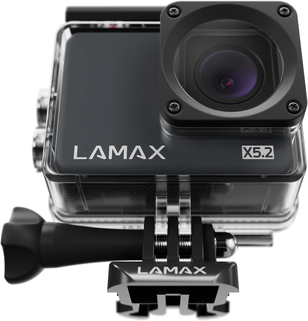 Lamax X5.2 Actionkamera mit echtem 4K bei 30 FPS, flüssigem Full HD bei 60 FPS, MAX-sanfter elektron
