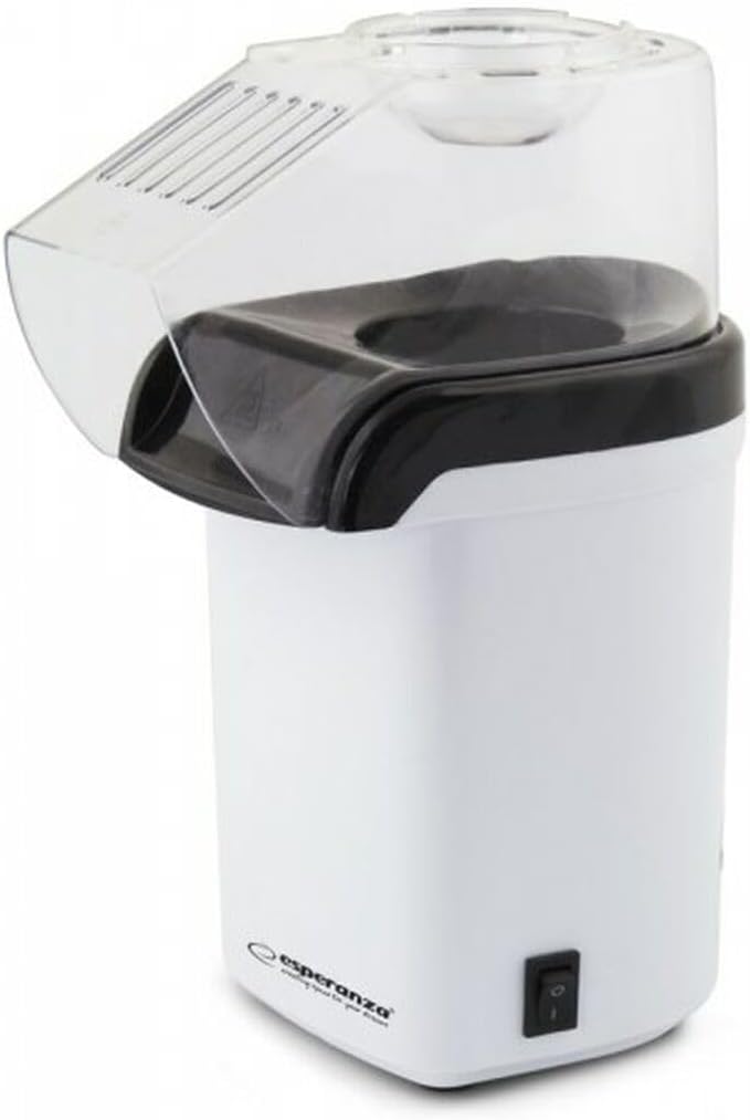Popcorn-Maschine 1200 W Heissluft – Elektrischer Popcorn Maker ohne Öl, schnell und einfach zu bedie