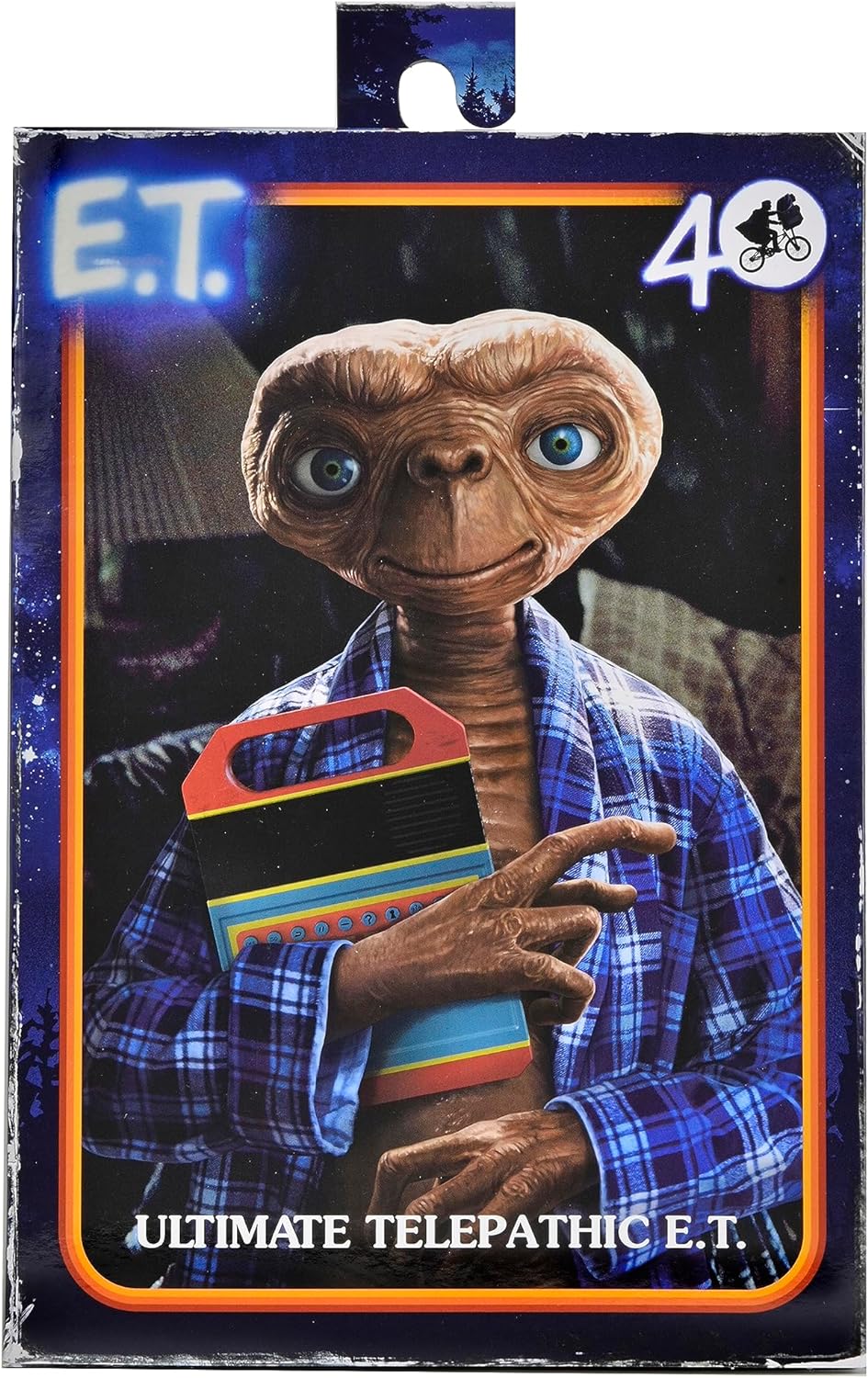 NECA Aktion Figur E.T. Ausserirdische Ultimate Version - TELEPATHIC - 40. Anniversary - Höhe 11cm