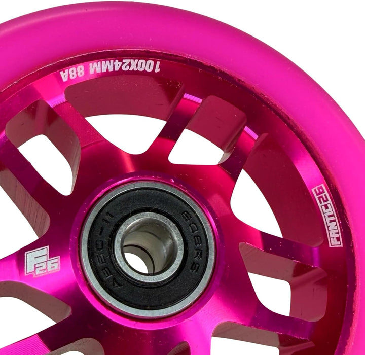 Fantic26 BASE Stunt Scooter Rolle I Trick I Tret I Kinder I Roller I Reifen I Rad I Ersatz I Wheel I