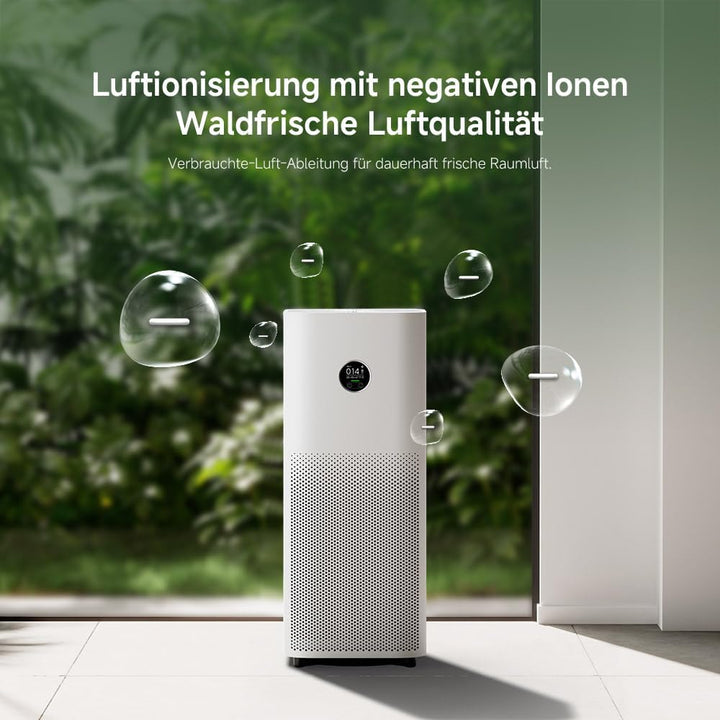 Xiaomi Smart Air Purifier 4 Pro Luftreiniger (beseitigt bis zu 99,97% Tierhaare, Pollen, Staub, Vire
