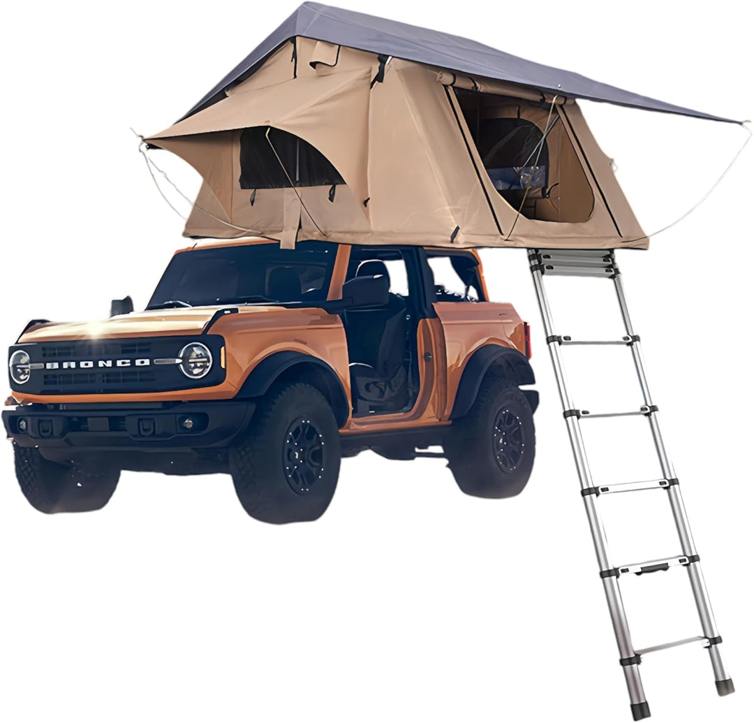 Swiss Outdoor S.O. Dachzelt Auto Camper Camping Vanlife ROOFI-10A mit Vorzelt