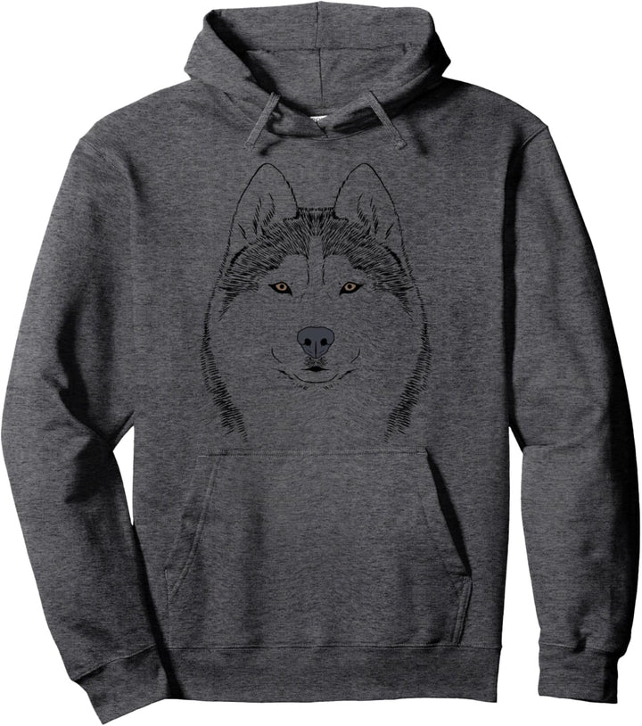 Hund Siberian Husky Pullover Hoodie