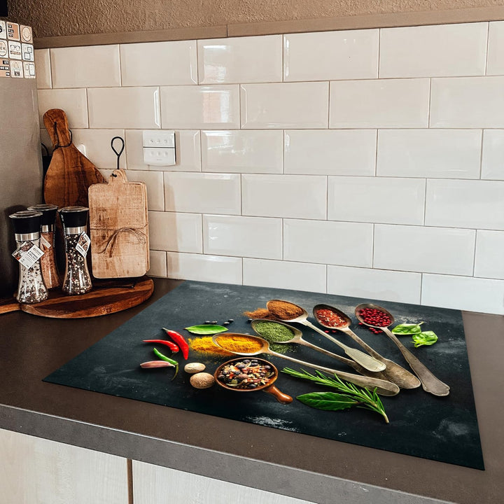 Herdabdeckplatte 71x52 cm Einteilig Abdeckplatten Cerankochfeld Abdeckung Ceranfeld Herdplattenabdec