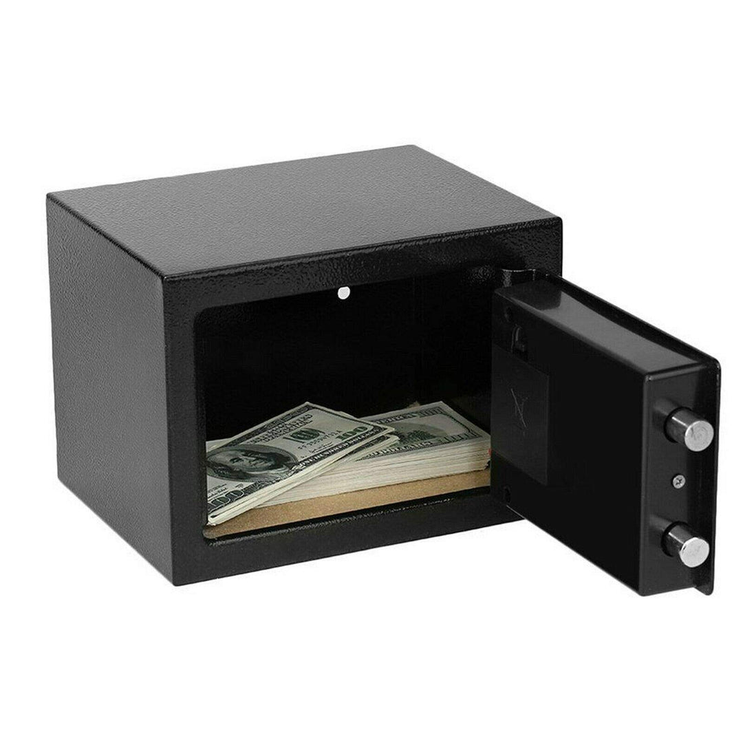 Elektronischer Passwort-Sicherheitssafe für Geld Bargeld Pfandbox Büro Home Safety Mini 4,6 l sicher