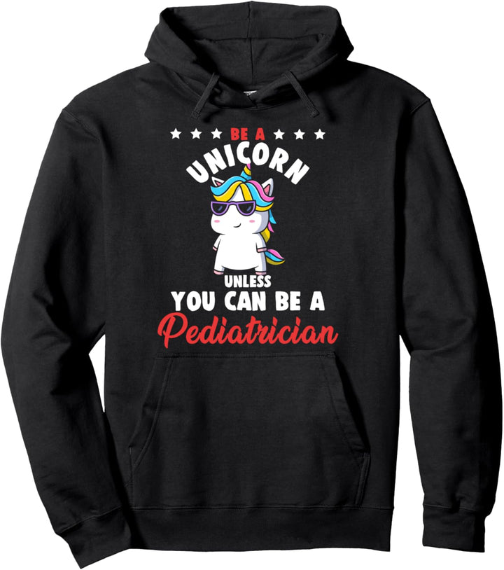 Kinderkrankenschwester Einhorn Kinderarzt Kinderpflege Arzt RN Pullover Hoodie