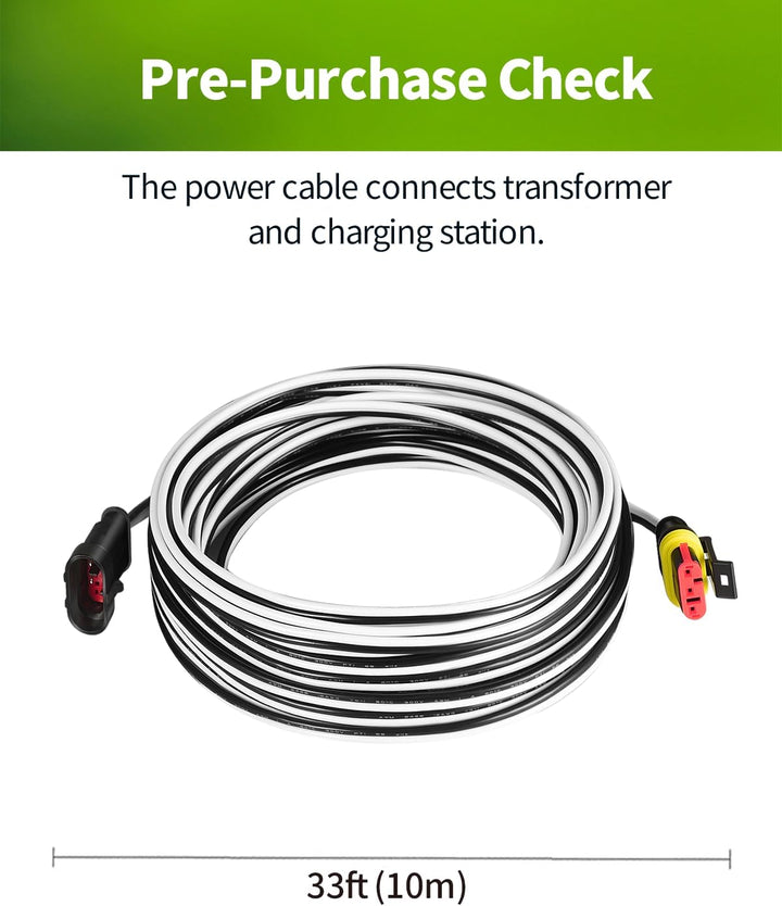 Lonnky Ersatz Niederspannungskabel Transformator Kabel für Husqvarna Automower 105, 115H, 310, 315,