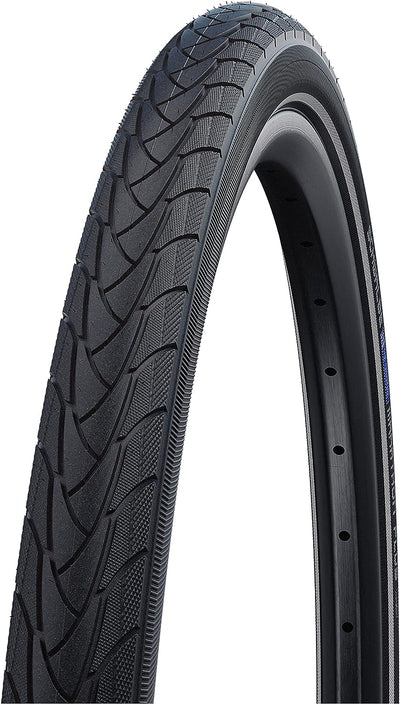 Schwalbe Art: Uni Marathon Plus steif Fahrradreifen 26 x 1.3/8 Schwarz, 26 x 1.3/8 Schwarz