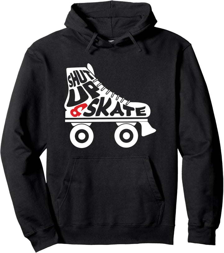 Sei Leise Skater Rollerblades Skating Skate Skater Geschenk Pullover Hoodie