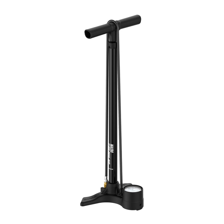 Lezyne 4712805989VAR2 - Pumpe Aluminium inflator stehend Macro Floor Drive 220PSI ABS-1 Chuck Flach,
