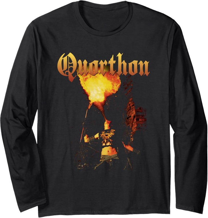 Quarthon - Bathory Flames - Official Merchandise Langarmshirt