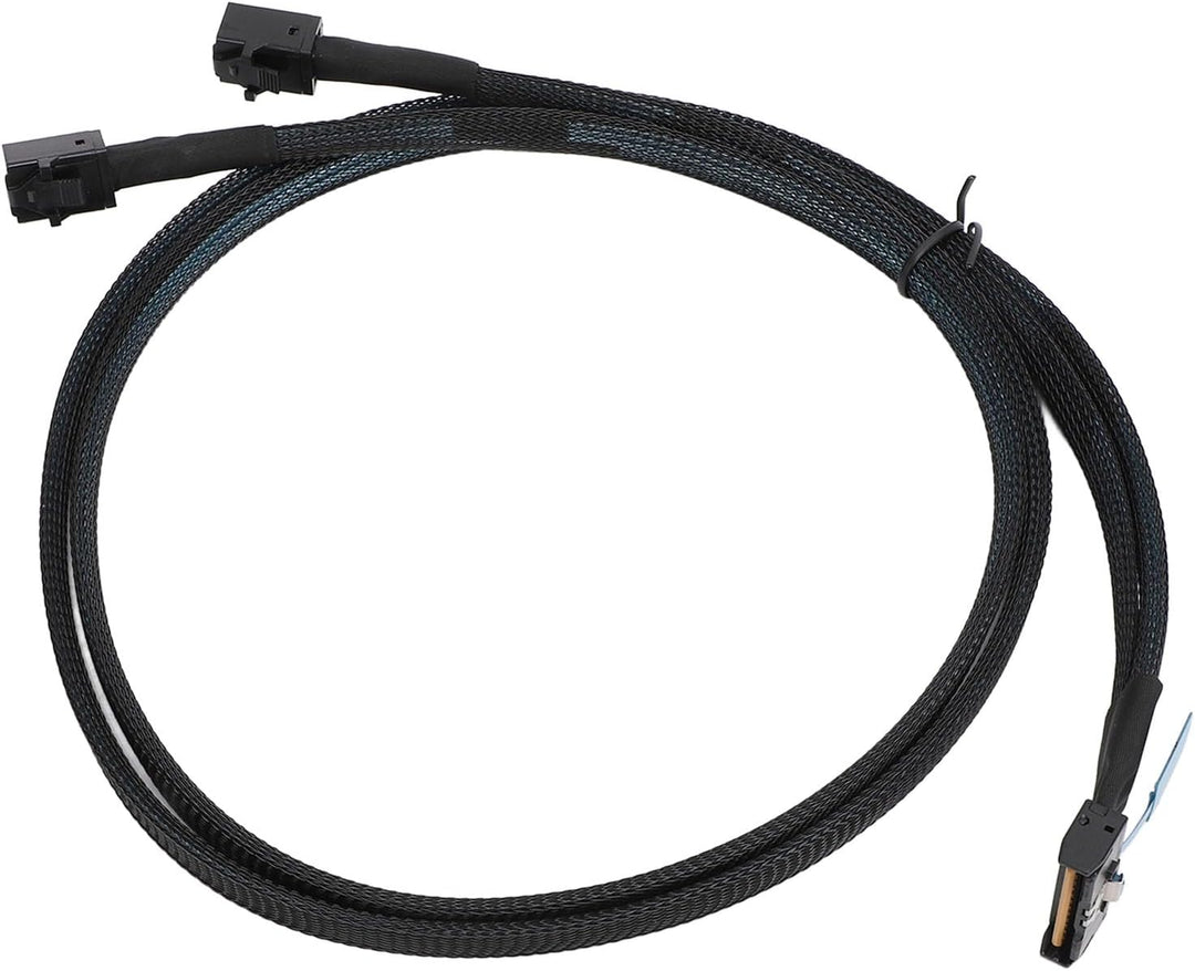 8i auf 2x SFF 8643 Kabel, MCIO X8 auf MiniSAS HD SFF 8643, PCIE 5.0, 32 GT/s, für Rechenzentren, Ser