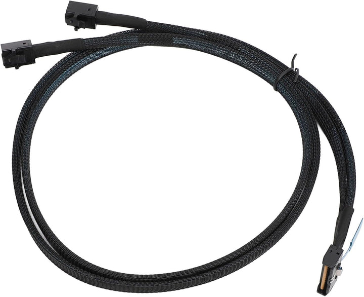 8i auf 2x SFF 8643 Kabel, MCIO X8 auf MiniSAS HD SFF 8643, PCIE 5.0, 32 GT/s, für Rechenzentren, Ser