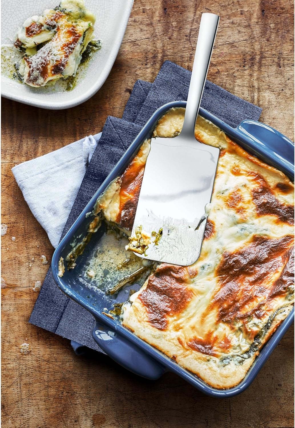 WMF Nuova Lasagneheber 25 cm, Pizzaheber, Cromargan Edelstahl poliert, spülmaschinengeeignet & Nuova