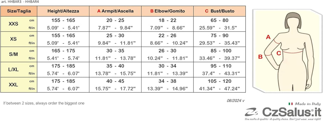CzSalus Lipödem Lymphödem Straffende und schlank machende K2 Kompressions Ärmel (Nude, XXL) Nude XXL