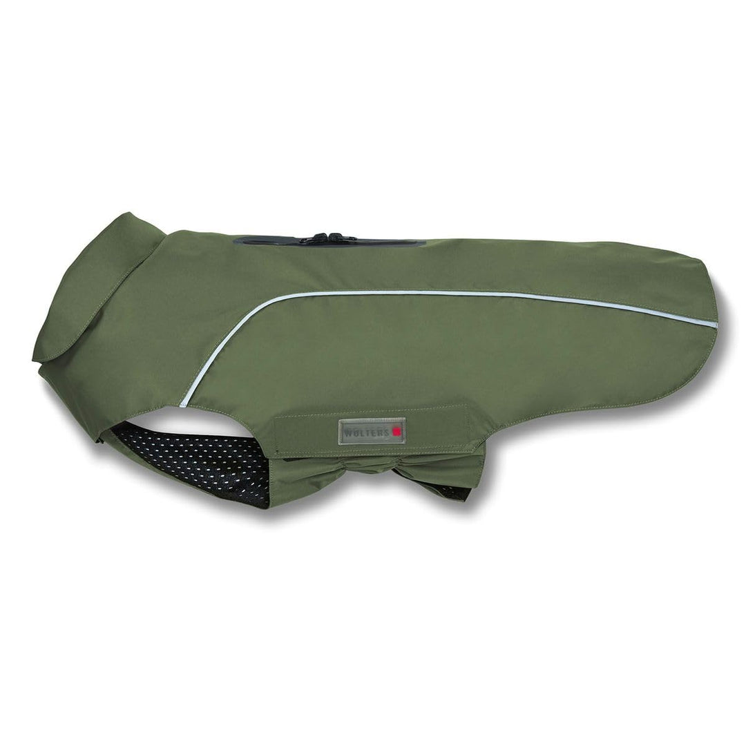 Wolters Cat &amp; Dog Wolters Regenjacke Easy Rain für Dackel., Grösse:38 cm, Farbe:mossgrün