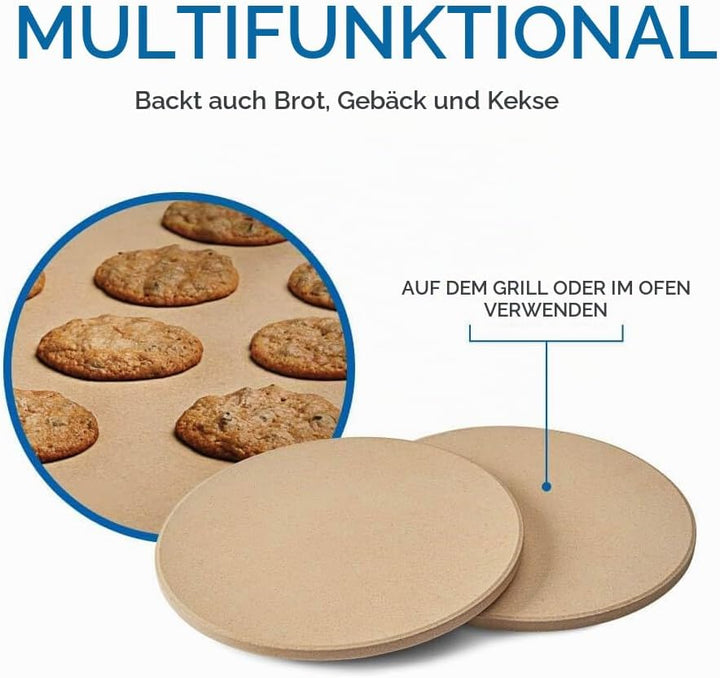 Napoleon persönlichen Pizzastein zu TravelQ, beige, 38 x 38 x 12 cm, 1 ml, 70000