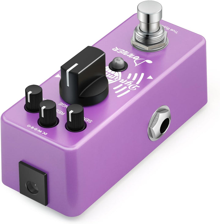 Donner Mini Auto Wah Pedal Dynamic Wah Gitarre Effektpedal, Auto Wah