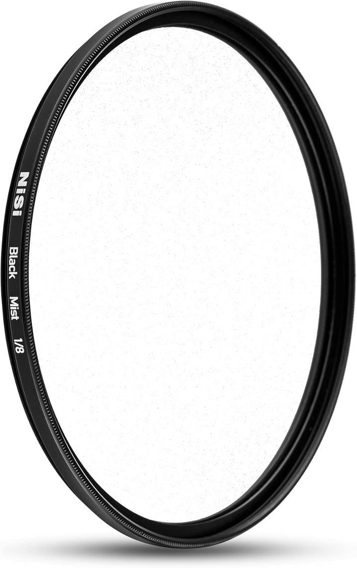 NiSi Black Mist Filter Kit 49 mm - Promist 1/4, 1/8 Diffusion Filter, Reinigungstuch und Filtertasch