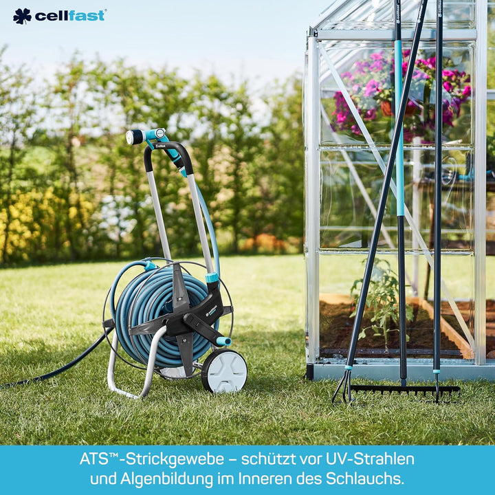 Cellfast Gartenschlauch Smart, 1/2”, 50 m, 13-101, Schwarz-blau Single, Single
