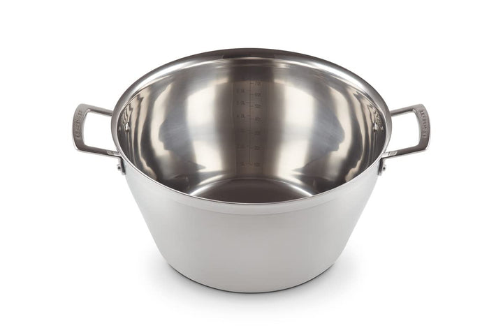Le Creuset Einkochtopf aus 3-ply Edelstahl, Ø 30 cm, Für alle Herdarten inkl. Induktion geeignet, Si