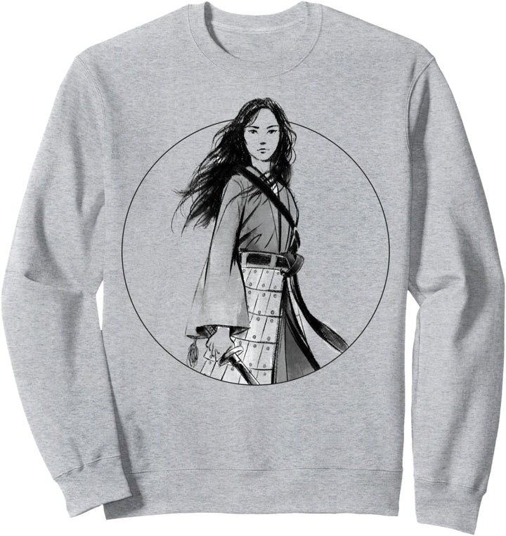 Disney Mulan Live Action Mulan Simple Portrait Sweatshirt