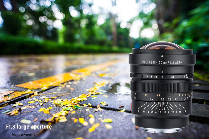 Viltrox manueller Fokus Vollformat Festbrennweite Superweitwinkelobjektiv PFU RBMH 20 mm F1.8 ASPH U