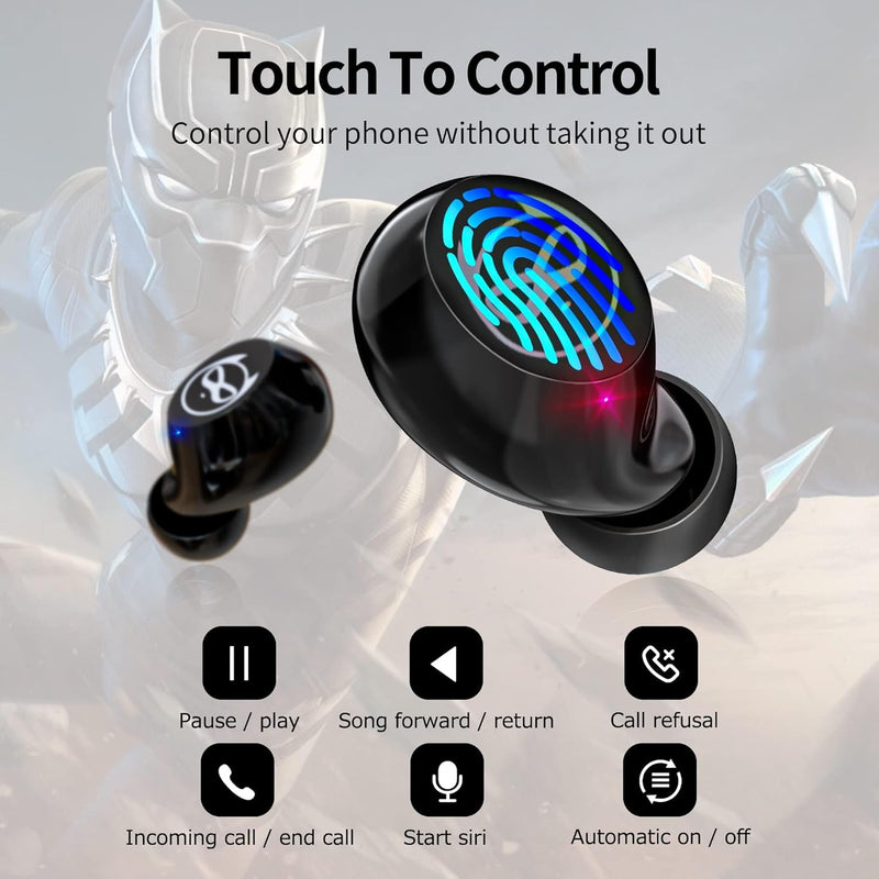 AMAFACE Gaming Bluetooth Kopfhörer, Kabellos in Ear Bluetooth 5.0 Wireless Earbuds mit Stereoklang,3