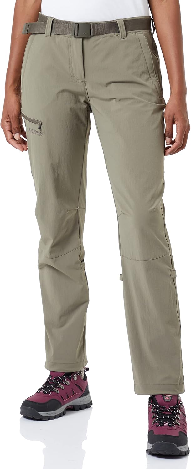 Maier Sports Damen Outdoorhose Lulaka, funktionale Wanderhose, atmungsaktive Trekking-Hose mit Rollu