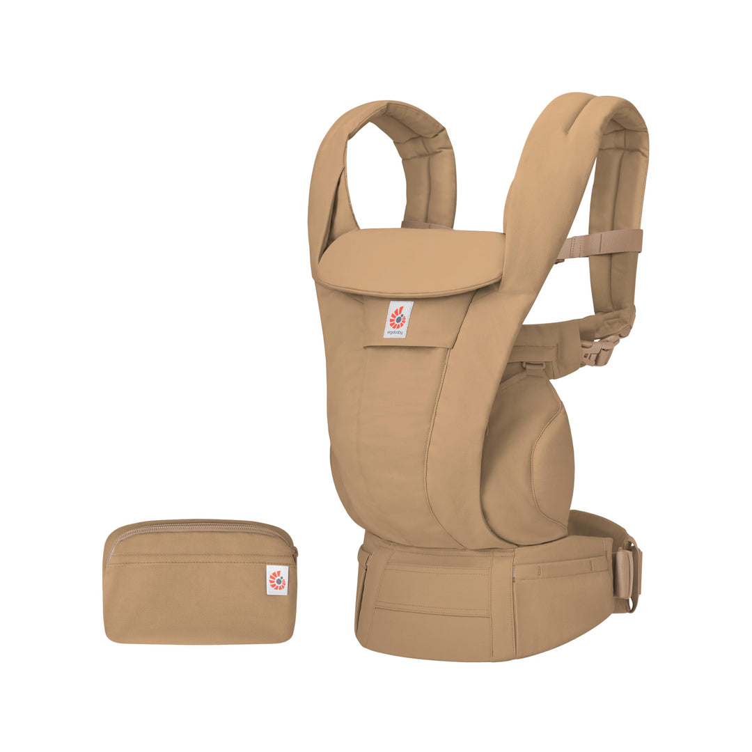 Ergobaby Omni Deluxe All-in-One Babytrage für Neugeborene ab Geburt bis 20kg, Ergonomische 4-Positio