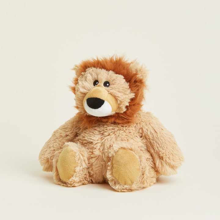 Warmies Plüsch Löwe Mikrowellen-Erwärmbarer Gewichteter Teddy mit französischem Lavendelduft, heisse