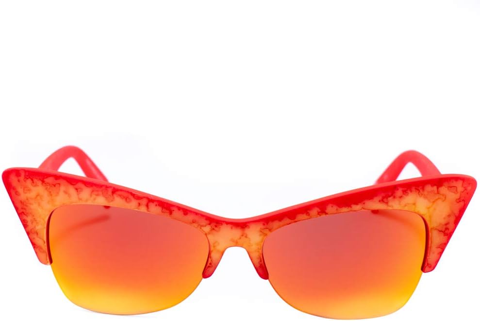 Italia Independent Damen 0908-055-063 Sonnenbrille, Rot (Rojo), 59.0