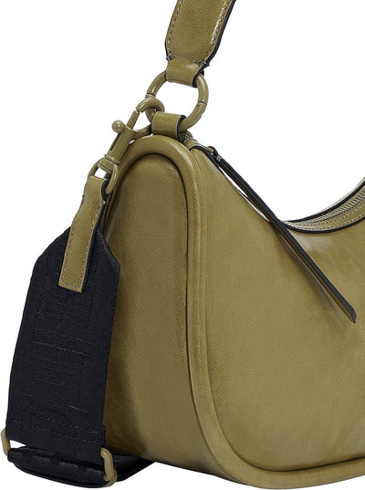 Liebeskind Berlin Damen Fab 2 Crinkled Hobo M Princess Green, Princess Green
