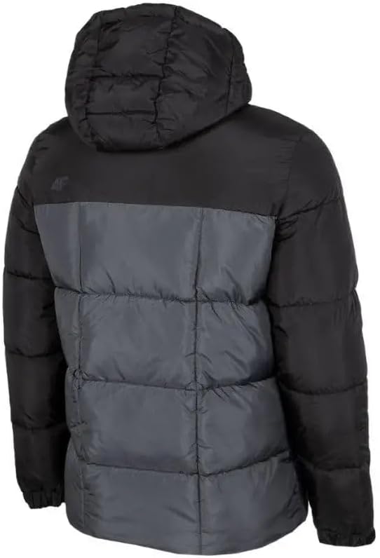 4F Herren Mantel XXL Anthrazit, XXL Anthrazit