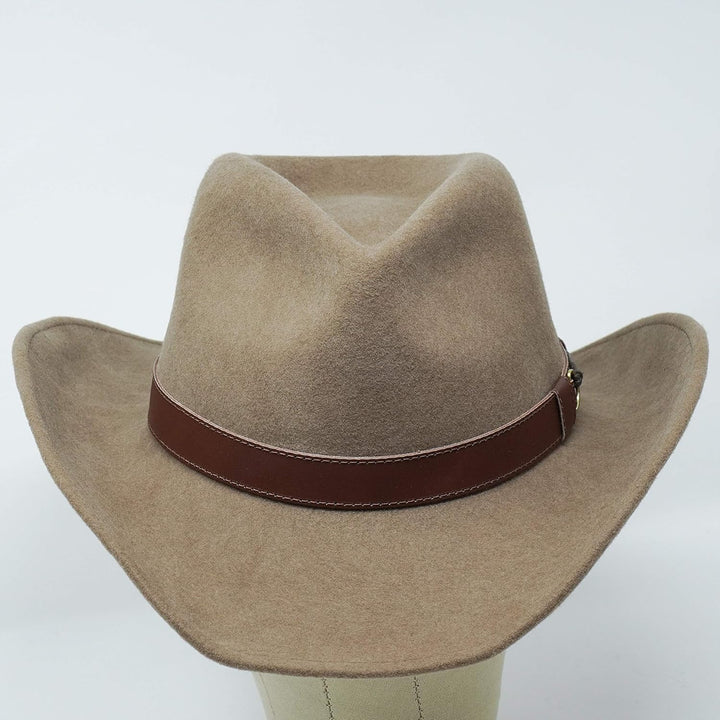 Borges & Scott Forester – Westernhut aus Wollfilz – Cowboyhut - wasserabweisend - mit Drahtkrempe 60