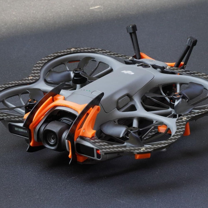 Carbon Fiber Armor Protection Kit Kompatibel mit DJI Neo 2 - Leichte, stossfeste Abdeckung mit Gimba