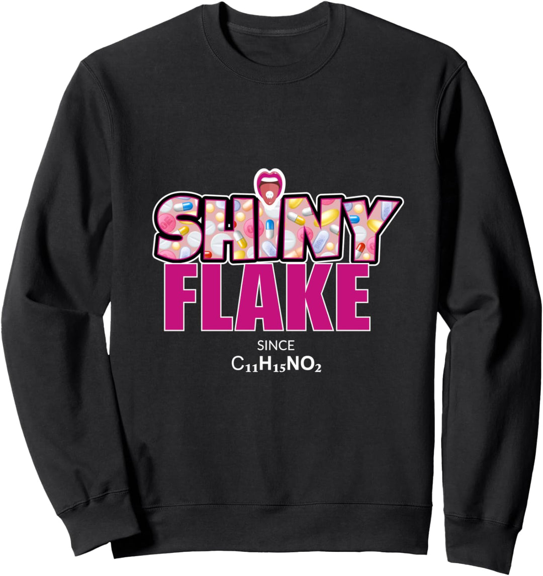 Shiny Flake design party extasy Sweatshirt